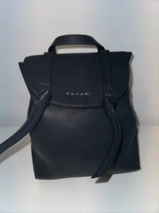 Tahari Backpack Handbag Knotty Black TN1186/08 - Picture 1 of 23