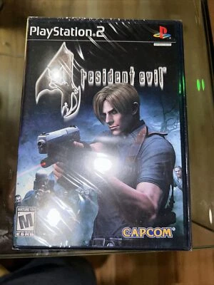 PlayStation 2 Ps2 Resident Evil 4 FIRST PRINT Black Label Mint Sealed - Image 1 of 4