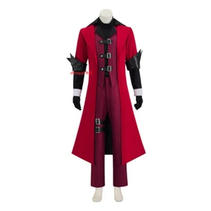 Gmae Devil May Cry Dante Cosplay Cartoon Costume Outfit Red Set Unsex Halloween - Picture 1 of 6