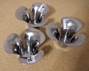 (3 Set) IKEA STILLHET Tealights / Votive holder - 3"H x 5"W Silver - Picture 1 of 7