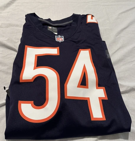 Nike CHICAGO BEARS #54 BRIAN URLACHER Authentic On Field Jersey Sz Large. NWT Cover