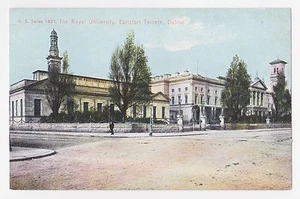 Dublin, Irland, Royal University, Earlsfort Terrace, um 1909 - Bild 1 von 1