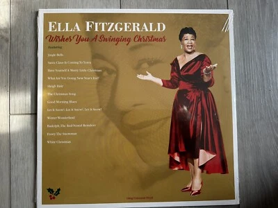 Ella Fitzgerald Wishes You A Swinging Christmas 180G Vinyl Record LP Foto 1 de 3