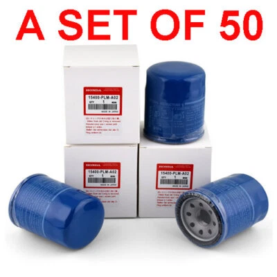 50 Pcs GENUINE Honda Engine Oil Filter Kits 15400-PLM-A02/94109-14000 New - Image 1 of 4