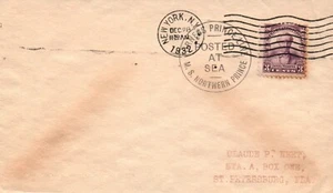 1932 Furness Price Line - MS Northern Prince Ship Cover - L35646 - Picture 1 of 2
