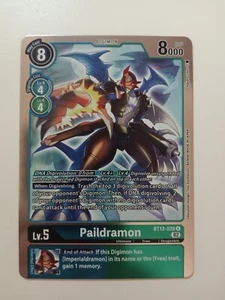 Paildramon BT12-028 Digimon CCG TCG Card - Picture 1 of 1