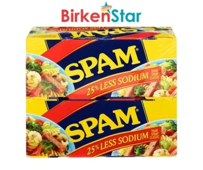 SPAM menos sodio (12 oz., 8 paquetes) Gran precio Foto 1 de 4