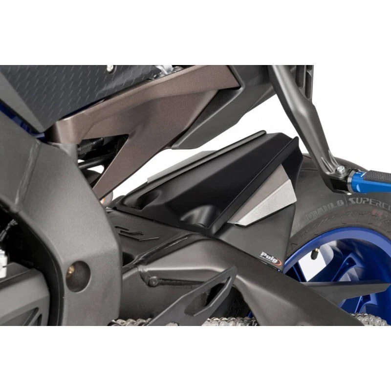 PARAFANGO POSTERIORE PUIG PER YAMAHA YZF-R1 1000 2015 > 2016 NERO OPACO 7688J - Immagine 1 di 1