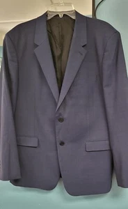 THEORY Navy Blue Blazer Men's 44 R Wool Spandex Jacket EUC Sport Coat - Picture 1 of 11