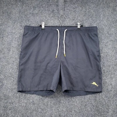 Tommy Bahama Bañador Pantalones Cortos Para Hombre L Grande Gris Boardshort Forrado Playa Floral Foto 1 de 4