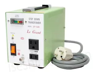 [NEW] Nissyo Step Down Transformer 230V (220V-240V) to 100V 1500W /Made in Japan - Picture 1 of 4