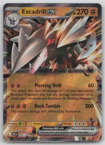 Pokemon Card Excadrill ex Double Rare SV: Black Bolt 046/086 NM - Picture 1 of 2