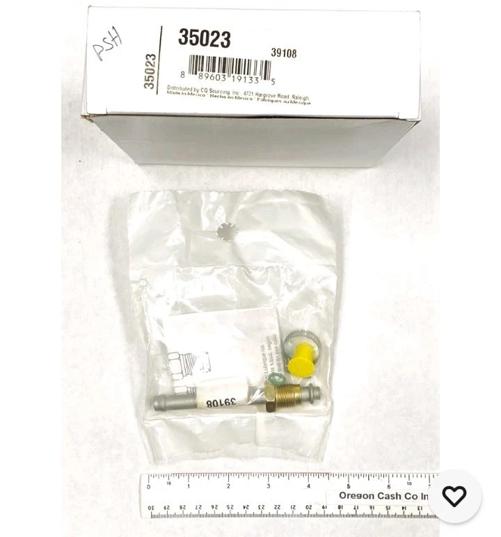 Extremo de línea de retorno de dirección asistida Edelmann 39108 Cadillac Chevy Chrysler Dodge + Foto 1 de 1