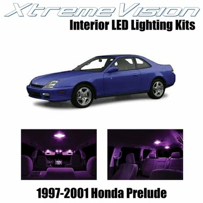LED interior XtremeVision para Honda Prelude 1997-2001 (5 piezas) rosa Foto 1 de 4