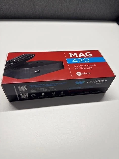 Genuine Infomir MAG 420 STB box - Bild 1 von 3