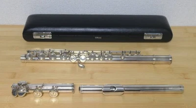 Yamaha YFL-614 Flute E Mechanism Sterling Silver 925 Engraved - Image 1 of 4