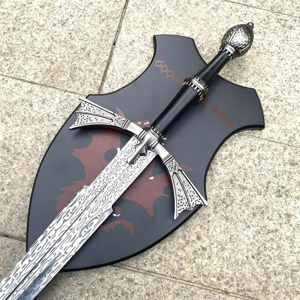 Dark Sister Daemon Targaryen Juego de Tronos Espada Réplica Jon Snow Garra Larga. Foto 1 de 4