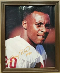 Jerry Rice #80, handsigniertes Foto. - Bild 1 von 15