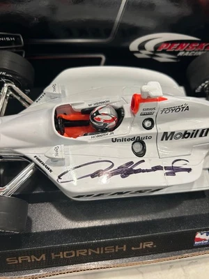 Toyota Penske IndyCar 2004 Sam Hornish Jr. firmado 1/18 Greenlight diecast Foto 1 de 4