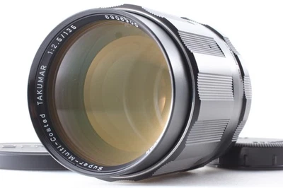 6 elements [Near MINT w/ Caps] Pentax SMC Takumar 135mm f2.5 Lens M42 from JAPAN - Image 1 of 4