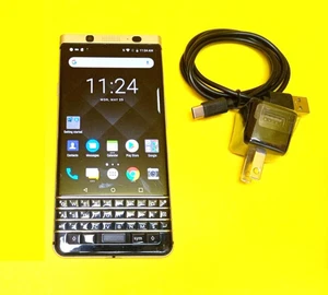 *SPACE BAR HARD PRESS* BLACKBERRY KEYONE 32GB UNLOCKED CELL PHONE CELLULAR 4G - Bild 1 von 7