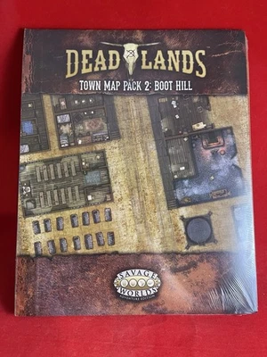 Deadlands Town Map Pack 2: Boot Hill-RPG SEALED😱🔥 - Image 1 of 2