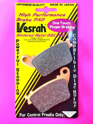 Honda CBR1000RR'10 Fireblade спеченные задние тормозные колодки. сделано в Японии. как оригинал - Изображение 1 из 4