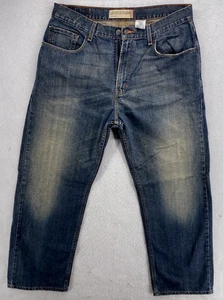 Levi's 569 Men's 34x32 Loose Straight Jeans Y2K Vintage Blue Denim Skate Street - Picture 1 of 13