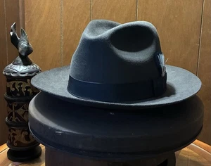 Vintage  Mike The Hatter Fedora  - Picture 1 of 12