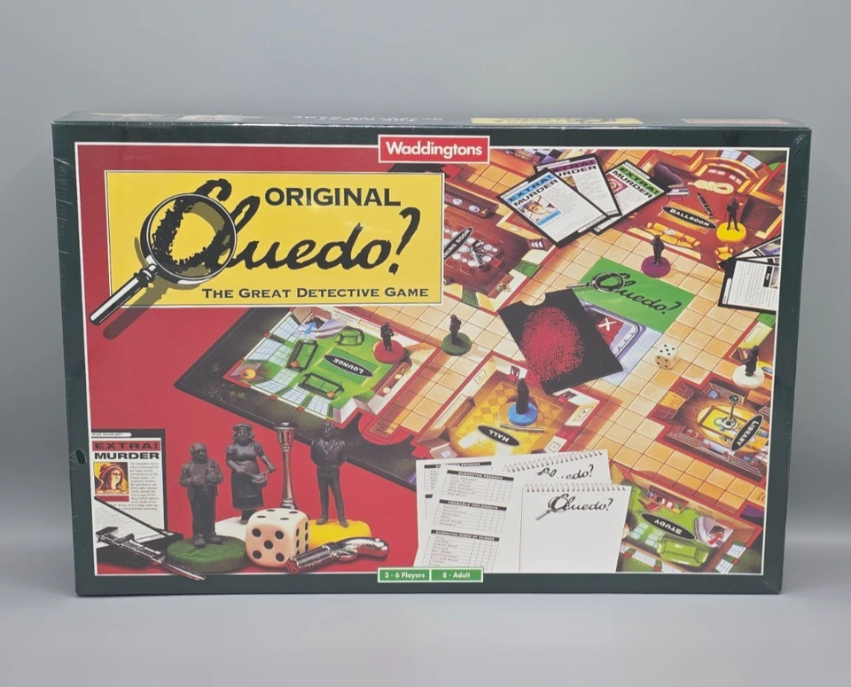 Original Cluedo - The Great Detective Game - 1996 Vintage Game - New & Sealed - Image 1 of 4