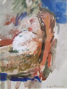 Clifford Fishwick [[1923-97] - Woman - 1962 - oil painting - Picture 1 of 2