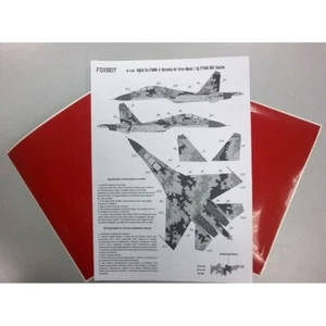Foxbot FM 72-004 Scale 1:72 Masks Digital Camouflage Su-27UB Ukrainische Luftwaffe - Bild 1 von 24