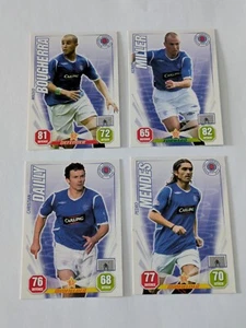 Lote x 4 tarjetas de fútbol escocés Rangers Panini Super Strikes 2008-09 - Imagen 1 de 5