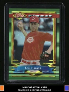 1994 Finest #395 Erik Hanson Refractors Cincinnati Reds - Picture 1 of 2