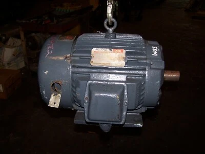 RELIANCE 2 HP ELECTRIC AC MOTOR 460 VAC 1770 RPM 213T FRAME 3 PHASE - Image 1 of 4