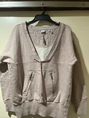 Sudadera vintage Adidas Stella McCartney para mujer cuello en V manga larga rubor talla: M Foto 1 de 4