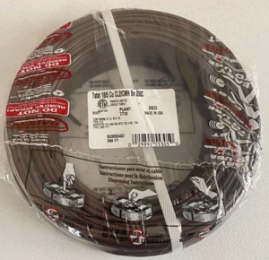 250′ Roll 18/5 AWG Thermostat Cable 553055407 Solid Copper Wire .17″ Diameter - Picture 1 of 4