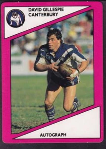 SCANLENS 1988 CANTERBURY DAVID GILLESPIE NO.49 - Picture 1 of 1