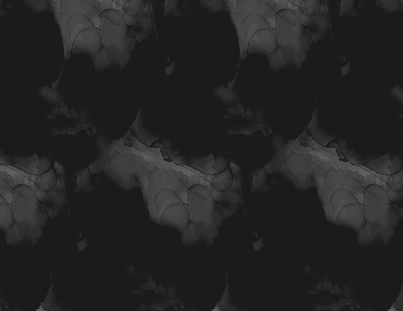 WILMINGTON PRINTS with"WATER COLOR TEXTURE" #13408 999 BLACK BTY - Image 1 of 1