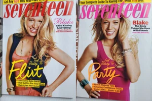 2008 Seventeen magazine BLAKE LIVELY Taylor Swift Hilary Duff Heidi Montag - Picture 1 of 12
