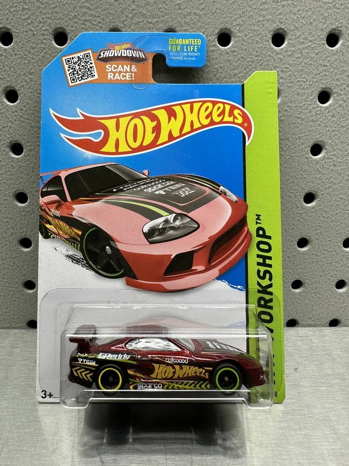Hot Wheels 2015 Super Treasure Hunt Toyota Supra rojo de RLC juego en caja de fábrica Foto 1 de 4
