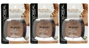 10 X L'OREAL TRUE MATCH THE POWDER PRESSED POWDER MAKEUP ❤ N4 BEIGE ❤ - Picture 1 of 2