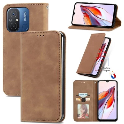 Magnetic Leather Wallet Phone Case For Blackview Oukitel Sharp Doogee T Mobile - Image 1 of 4
