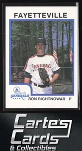 Ron Rightnowar 1987 ProCards Fayetteville Generals #1315 Detroit Tigers - Picture 1 of 2