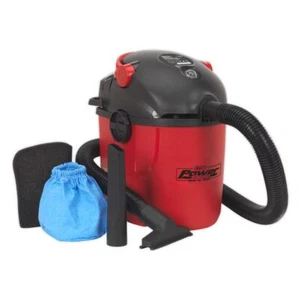 Sealey PC100 Vacuum Cleaner Wet & Dry 10ltr 1000W / 230V - Picture 1 of 6