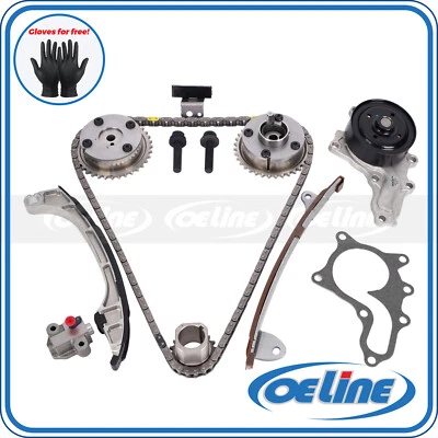 Kit de bomba de agua de cadena de distribución VVT para 09-12 Toyota RAV4 Camry Sienna tC 2,5 L 2,7 L Foto 1 de 4