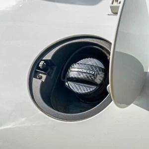 VW Scirocco Carbon Fibre Fuel Cap Cover for MK3/3.5 - High on Boost - Picture 1 of 6