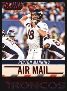 Score Air Mail 2014 rojo #AM1 Peyton Manning - casi nuevo-como nuevo - Imagen 1 de 2