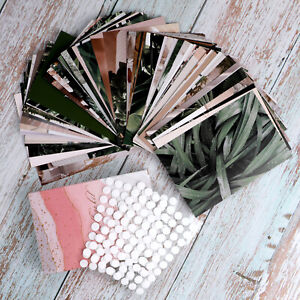 70 Pcs Art craft paper Kit Wall decoration,postcards,art craft paper,stickers