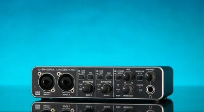 Behringer UMC204HD  2x4, 24-Bit/192 kHz USB Audio/MIDI Interface - Image 1 of 4